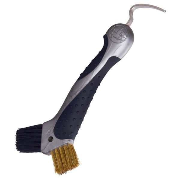 Imperial Riding IRH Horse Hoof Pick & Brush - Navy