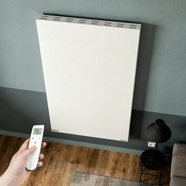 Mirrorstone Heating Mirrorstone 1400W Air Infrared + Convection Vertical Heating Panel With Remote