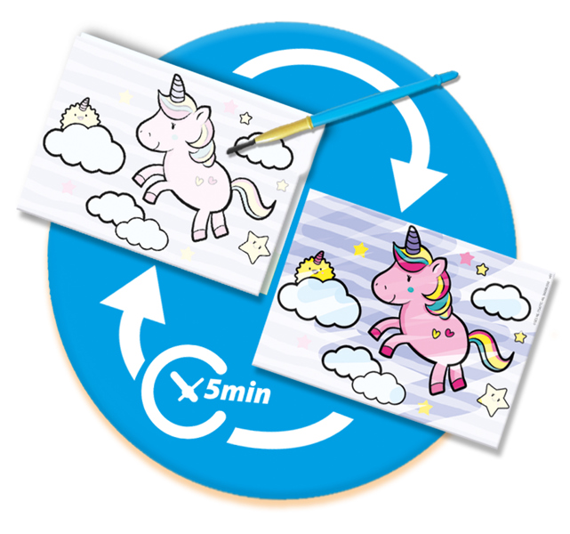 SES Creative Colouring with water - Fantasy animals