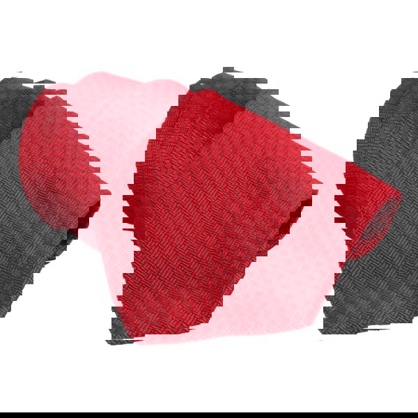 Dunhill woven red silk tie In a lighter pattern