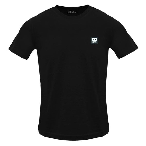 Diesel Small Patch Logo Black Caviar T-Shirt