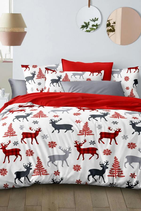 Ezysleep Reindeer Printed Duvet Set