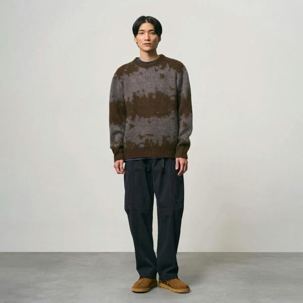 Gramicci Mohair Splatter Sweater