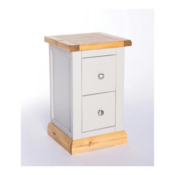 Cabinet Bits Bomporto 2 Drawer Petite Bedside Table