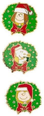 Peanuts Christmas Enamel Mystery Pin (ONE Random Box Supplied)