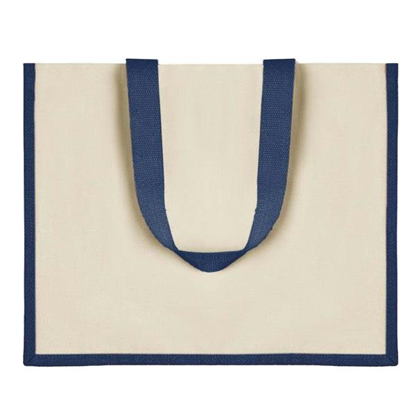 MidOcean Campo De Fiori Jute Shopper Bag - Blue