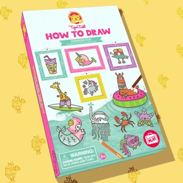 Tiger Tribe How to Draw - Summer Fun