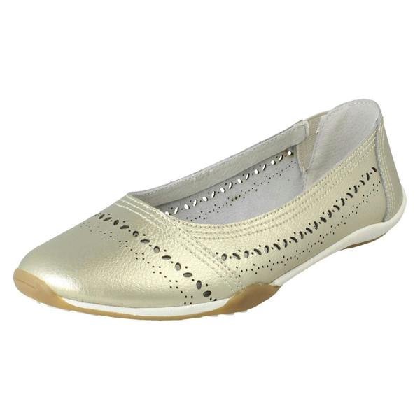 Down to Earth Ladies Down To Earth Slip On Casual Leather Shoes F80575