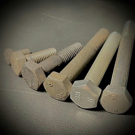 Fixaball BSF Hex Set Screw Bolt High Tensile 8.8 Self Colour