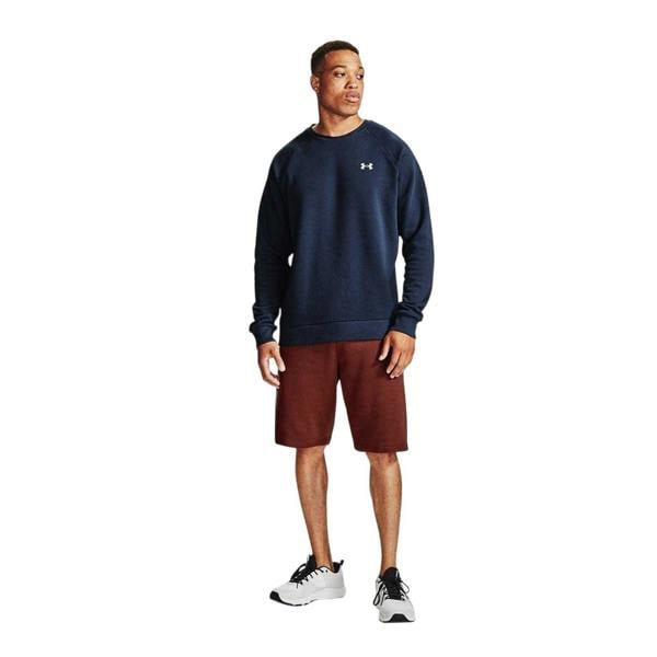 Under Armour Mens Rival Fleece Sweatshirt - Midnight Navy - 