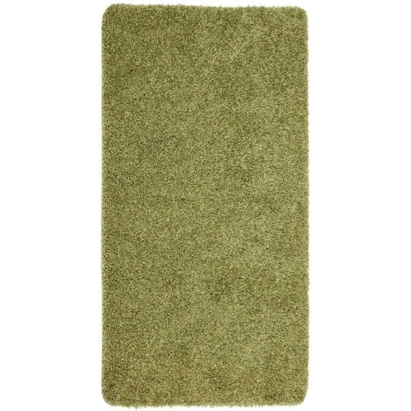 Washable Olive Green Shaggy Rug | Luxurious | The Rugs