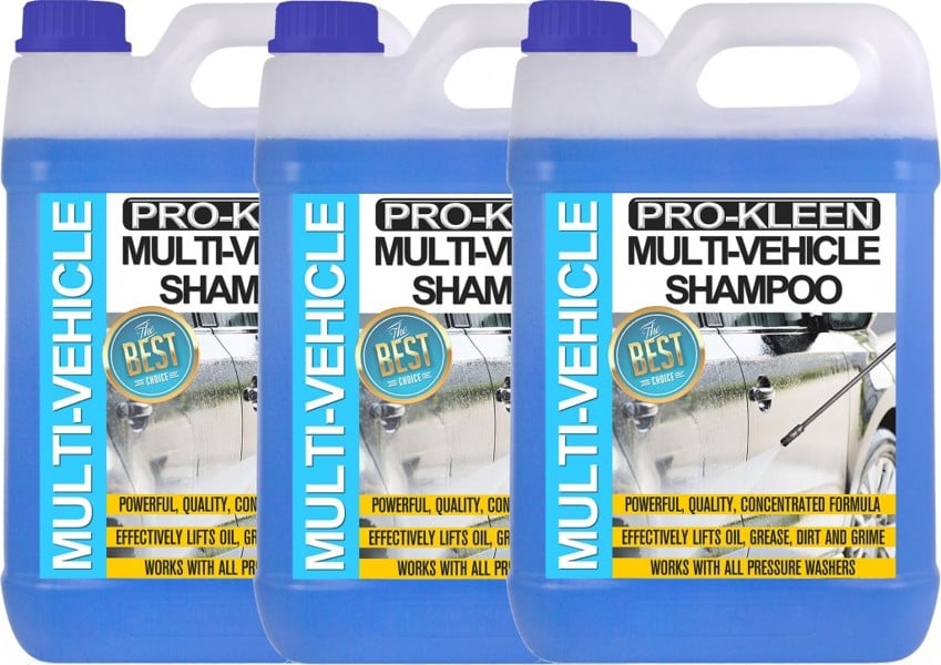 ProKleen 15 Litres Professional High Concentrate 3:1 Pressure Washer Car Shampoo Multi-Vehicle