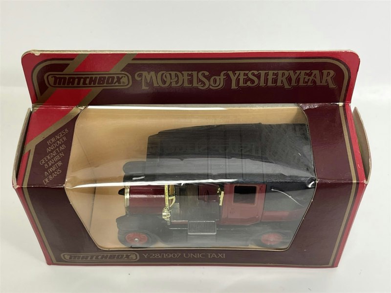 MCSlots Unic Taxi 1907 1:42 Scale Models of Yesteryear Matchbox Y28D S6