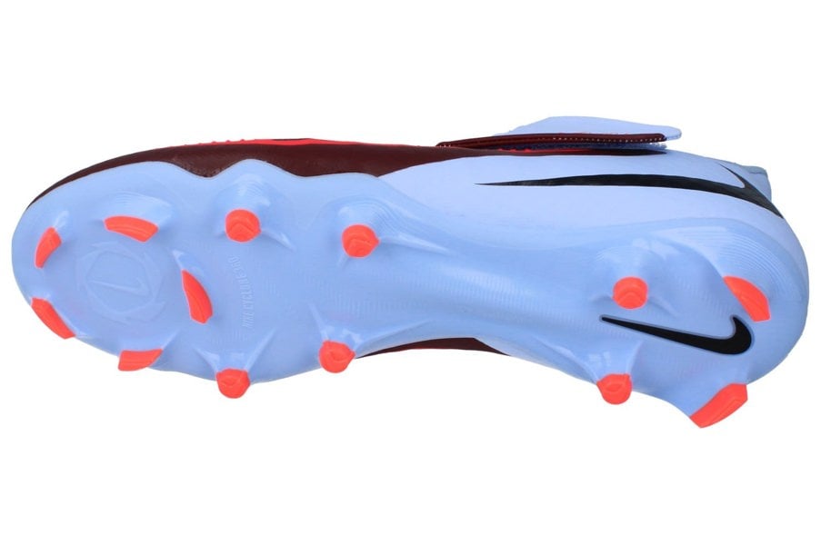 Nike Phantom 6 Low Academy Easyon Fg/Mg Mens Football Boots Hq2321  400 - Royal Tint Bright Crimson 400 - Photo 4