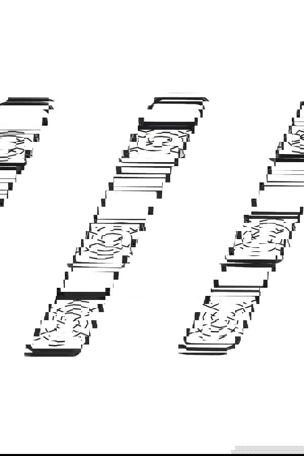 Living and Home 3-Tier Standing Kitchen Pot Pan Organizer Rack Adjustable Cookware Holder