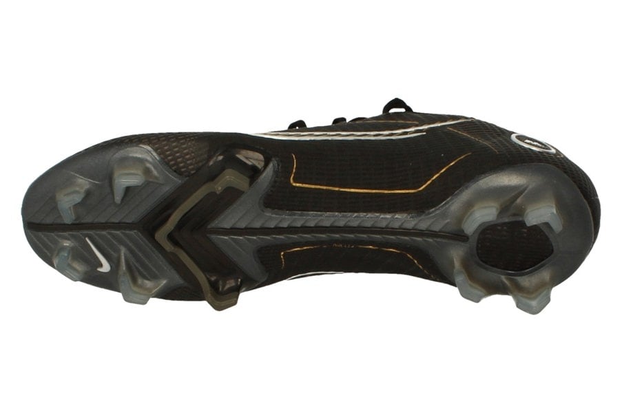 Nike Vapor 14 Elite FG Mens Football Boots DJ2837  007 - Black Metallic Gold 007 - Photo 4