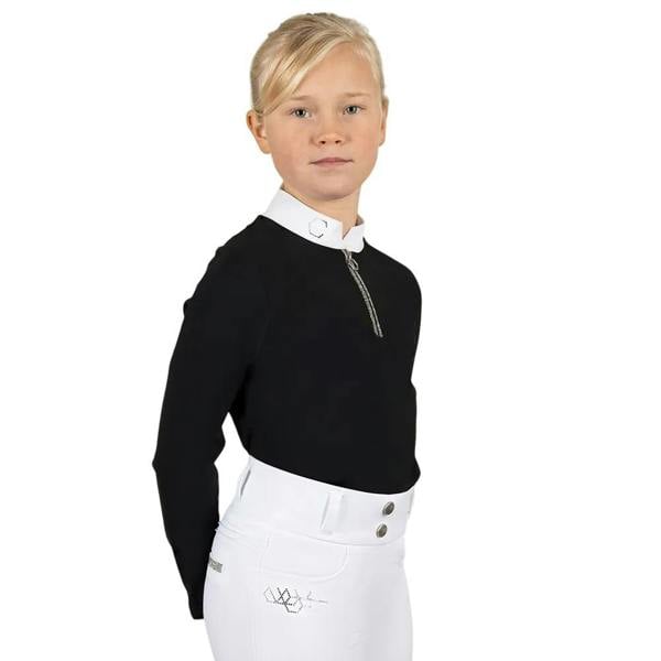 Coldstream Childrens/Kids Next Generation Elrick Show Competition Shirt - Black - 