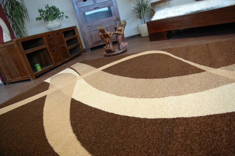 RugsX Karmel Brown Rug