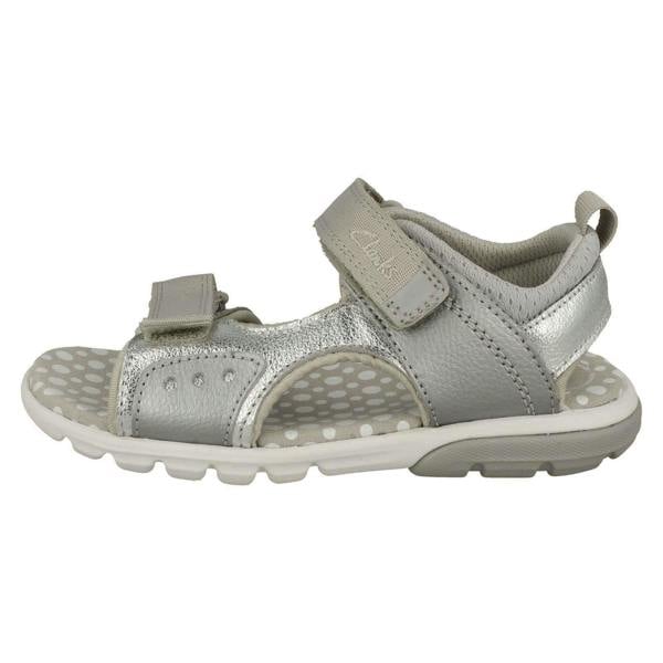 Clarks Childrens Clarks Hook And Loop Sandals Rocco Tide K