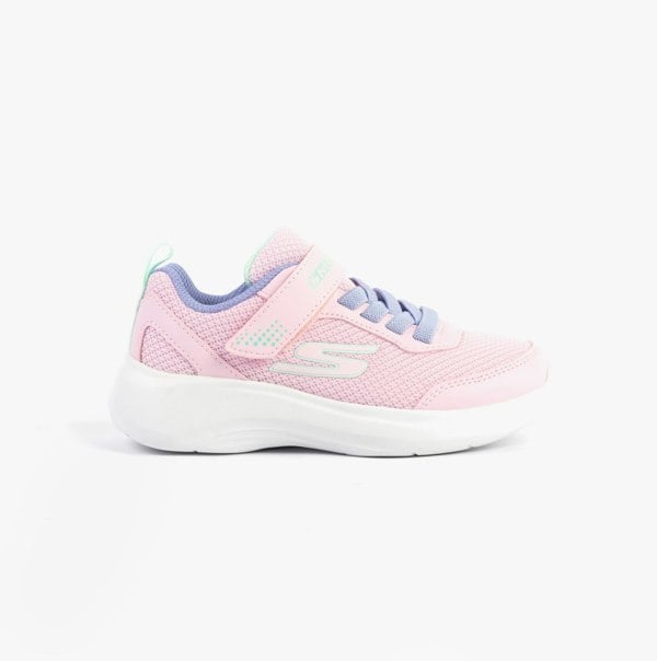 Skechers SELECTORS - RESET ACHIEVED Girls Trainers Light Pink