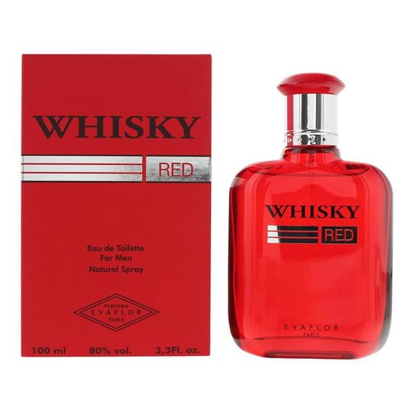 Evaflor Whisky Red Mens Eau De Toilette 100ml Fragrance