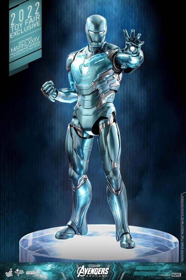 Hot Toys Iron Man Mark LXXXV Holographic Version Avengers Endgame 1:6 Scale Hot Toys 911071