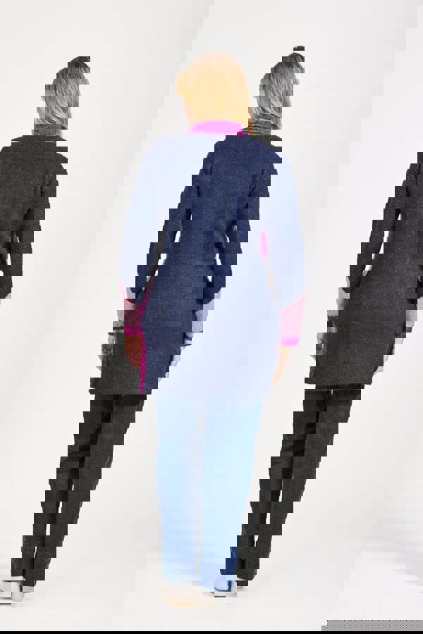 Mudflower Colour Block Coatigan