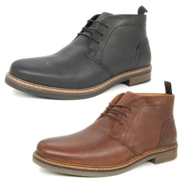 Thomas Crick Red Tape Crick Dallas Leather Mens Chukka Ankle Lace Up Boots