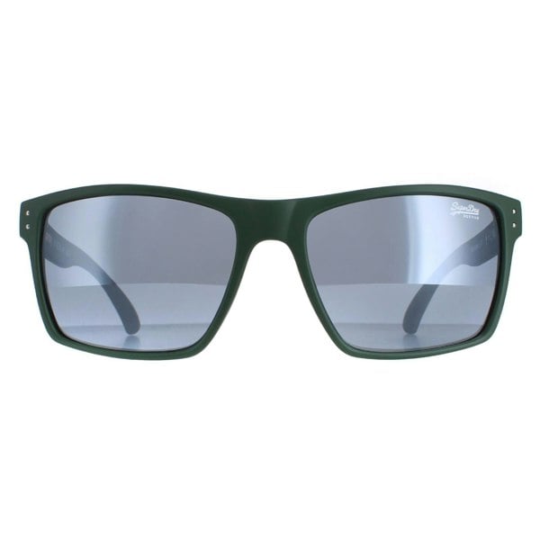 Superdry Sunglasses Kobe SDS 107 Matte Rubberised Green Grey