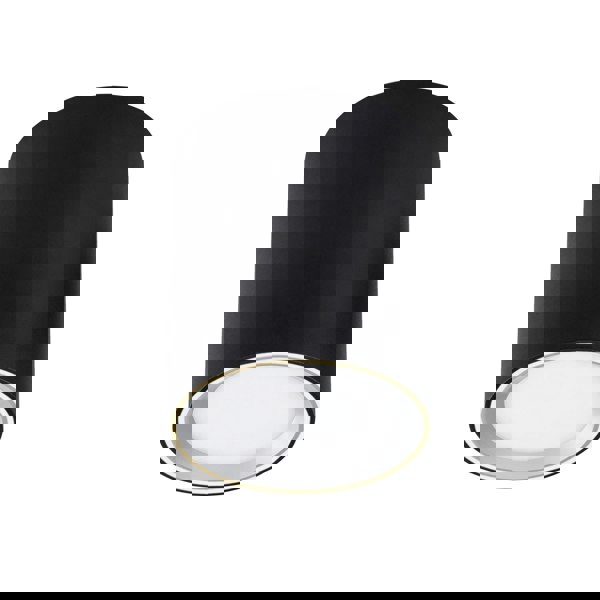 Nordlux Fallon Long | Surface downlight | Black/Steel