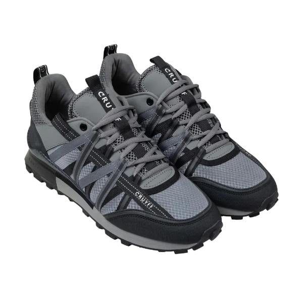 Cruyff Mens Fearia Trainers - Grey - 
