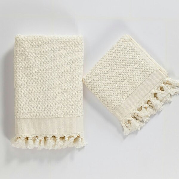Cotton and Olive SET: Orla Turkish Cotton Bath + Hand Towel