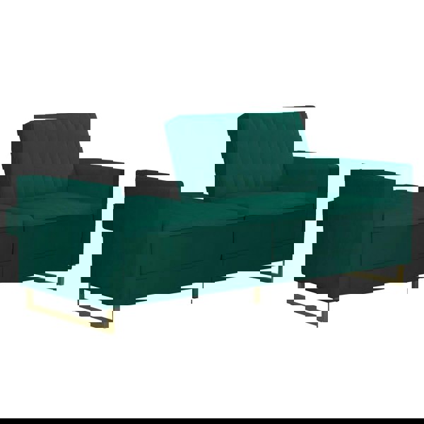 Dorel Home Skylar Sofa Bed in Velvet Green