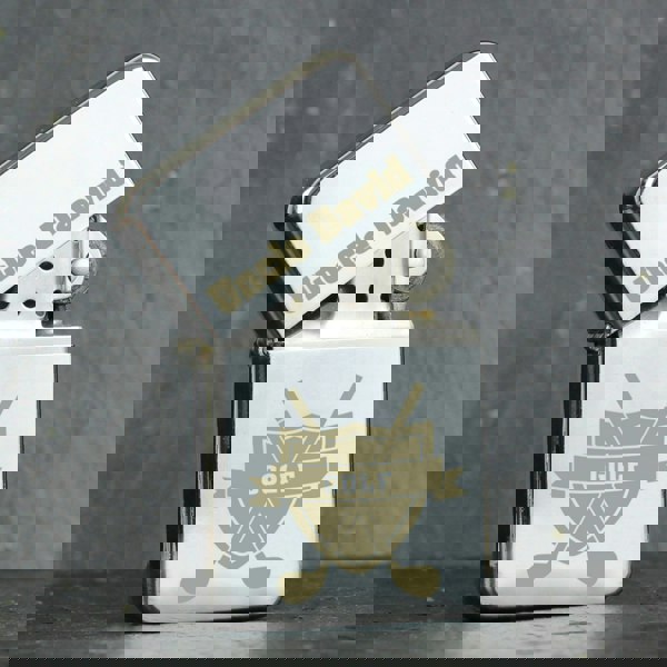 Personalised Memento Company Personalised Golf Lighter