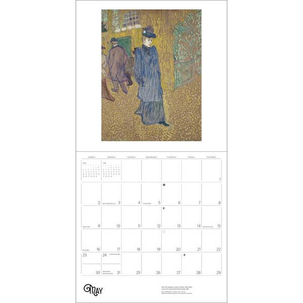 Henri de Toulouse Lautrec Calendar 2027, Wall Calendars, Month To View, Art, Gift