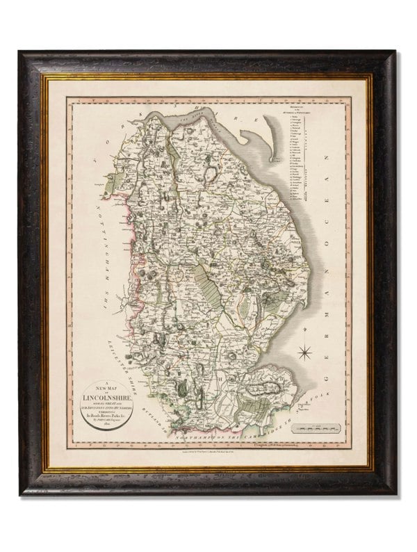 Exceptional Art c.1806 County Maps of England