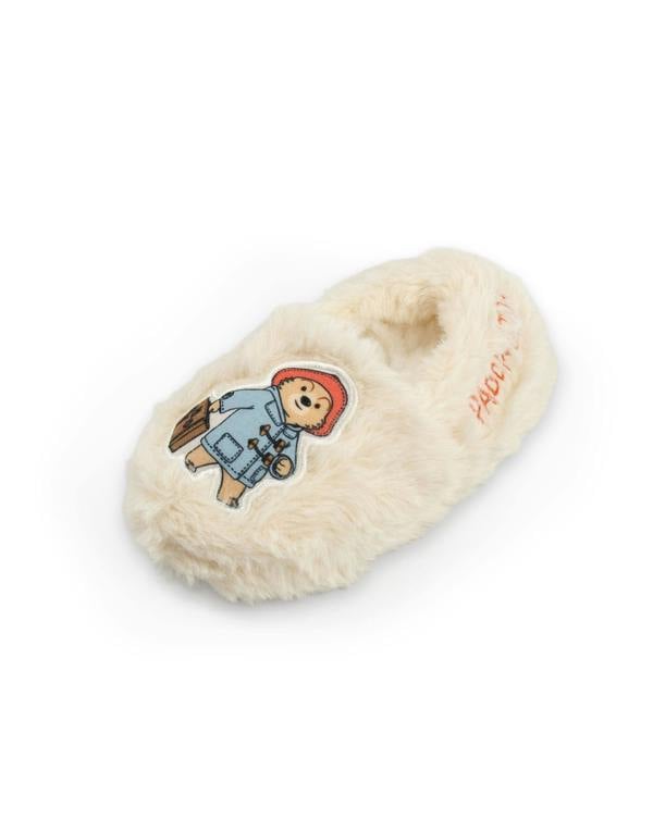 Paddington Bear Unisex Kids Beige Character Slip On Loafer Slippers