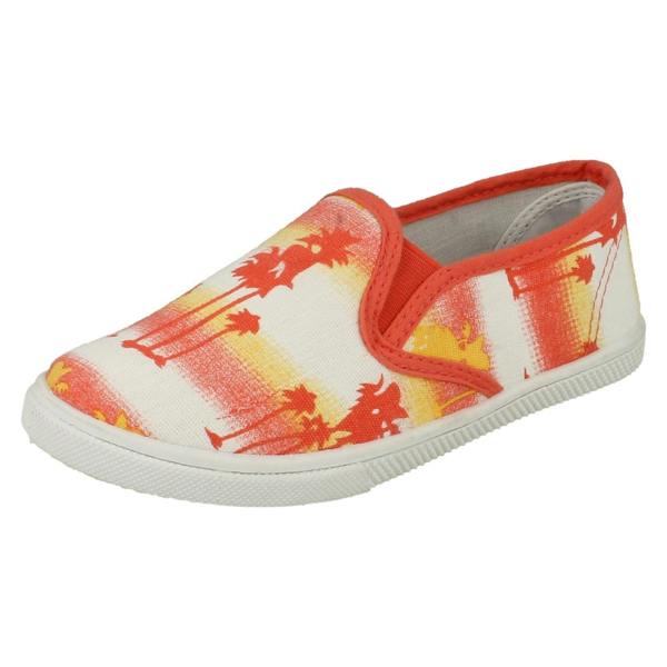 Spot On Girls Spot On Slip On Casual Pumps