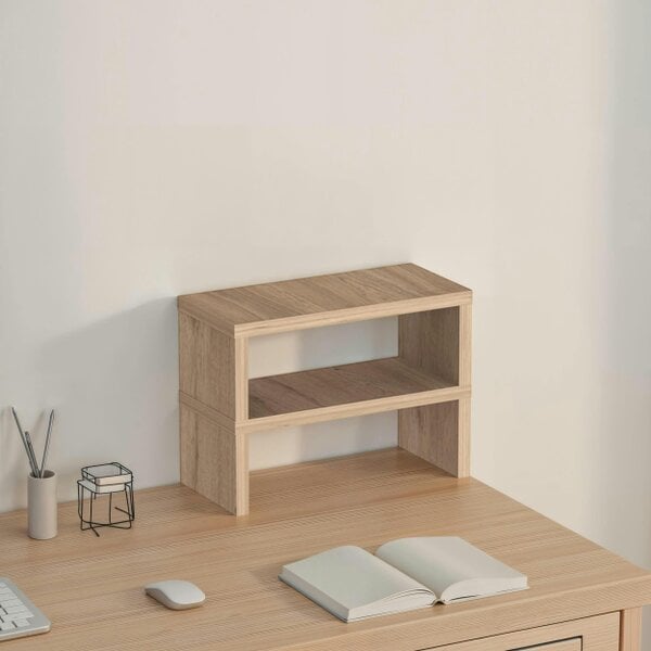 Decortie Dean 2-Tier Freestanding Worktop Shelf 60 x 20 x 50 cm