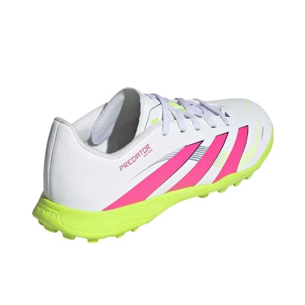 Adidas Childrens/Kids Predator Astro Turf Trainers - White/Pink - 