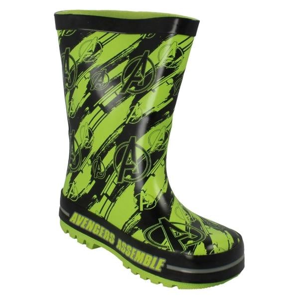 William Lamb Boys William Lamb 'Avengers Assemble' Wellington Boots GUV19817