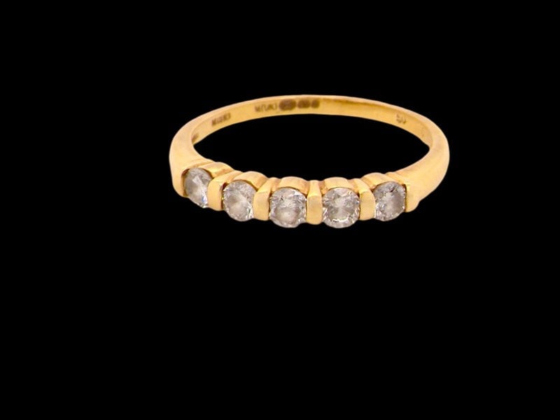 Vintage Tom A half hoop Diamond Eternity Ring