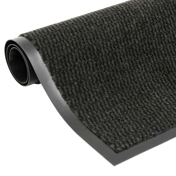 Berkfield Doormat Tufted 60x180 cm Black