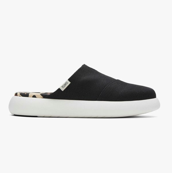 TOMS ALPARGATA MALLOW Womens Mules Black