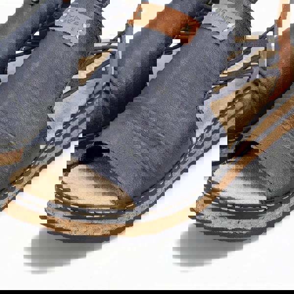 Rieker Rieker 62962-14 Womens Ankle Strap Sandals Blue