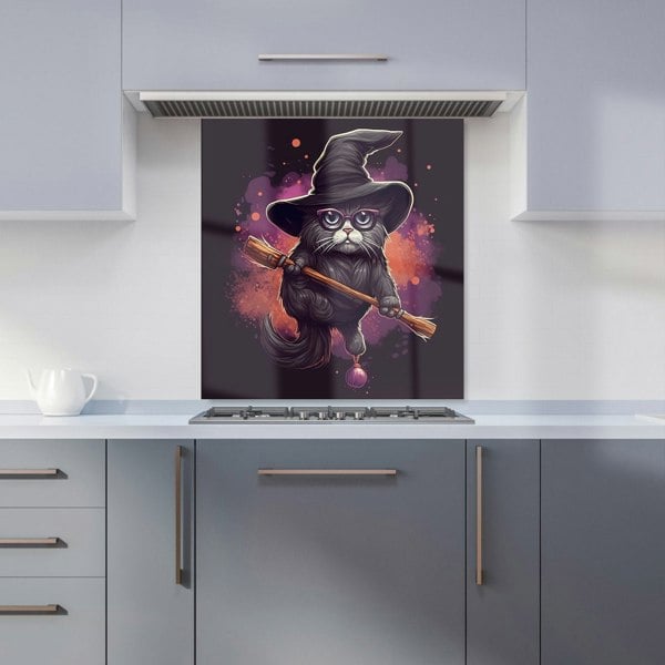 Warren Reed - Designer Cat And A Broom Kitchen Splashback