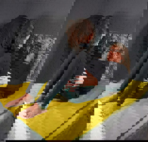 Aidapt Tubular Slide Sheet  Yellow