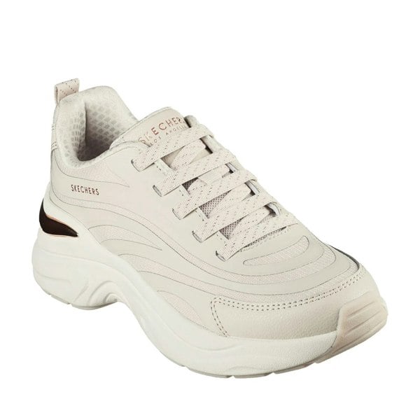 Skechers Womens Hazel Step N Flow Trainers - Natural