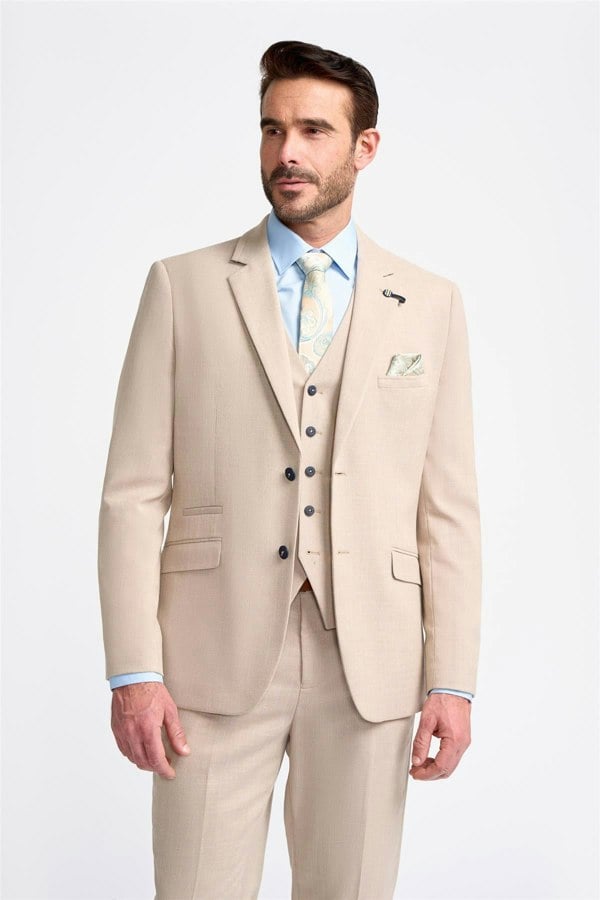 House of Cavani Miami Beige Blazer