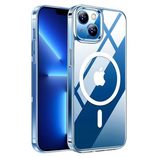 ULTRICS Magnetic Case for iPhone 13 Series, MagSafe Compatible Clear Shockproof Phone Cover